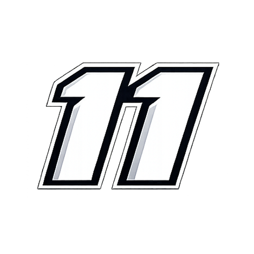 Team 11 Number Graphic