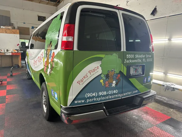Commercial vehicle wrap in Jacksonville FL